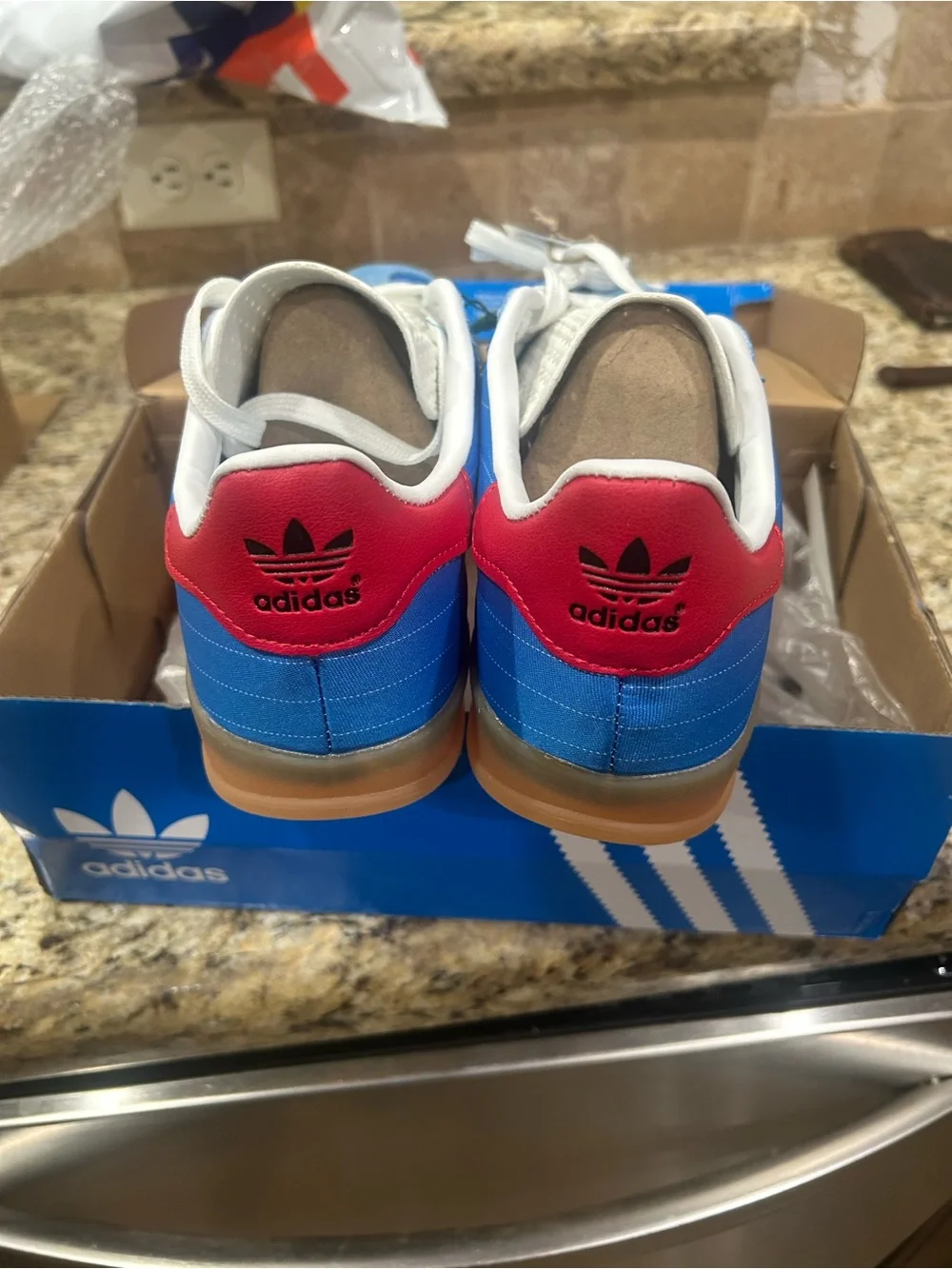 Men’s Adidas Gazelle Indoor Olympic Blue